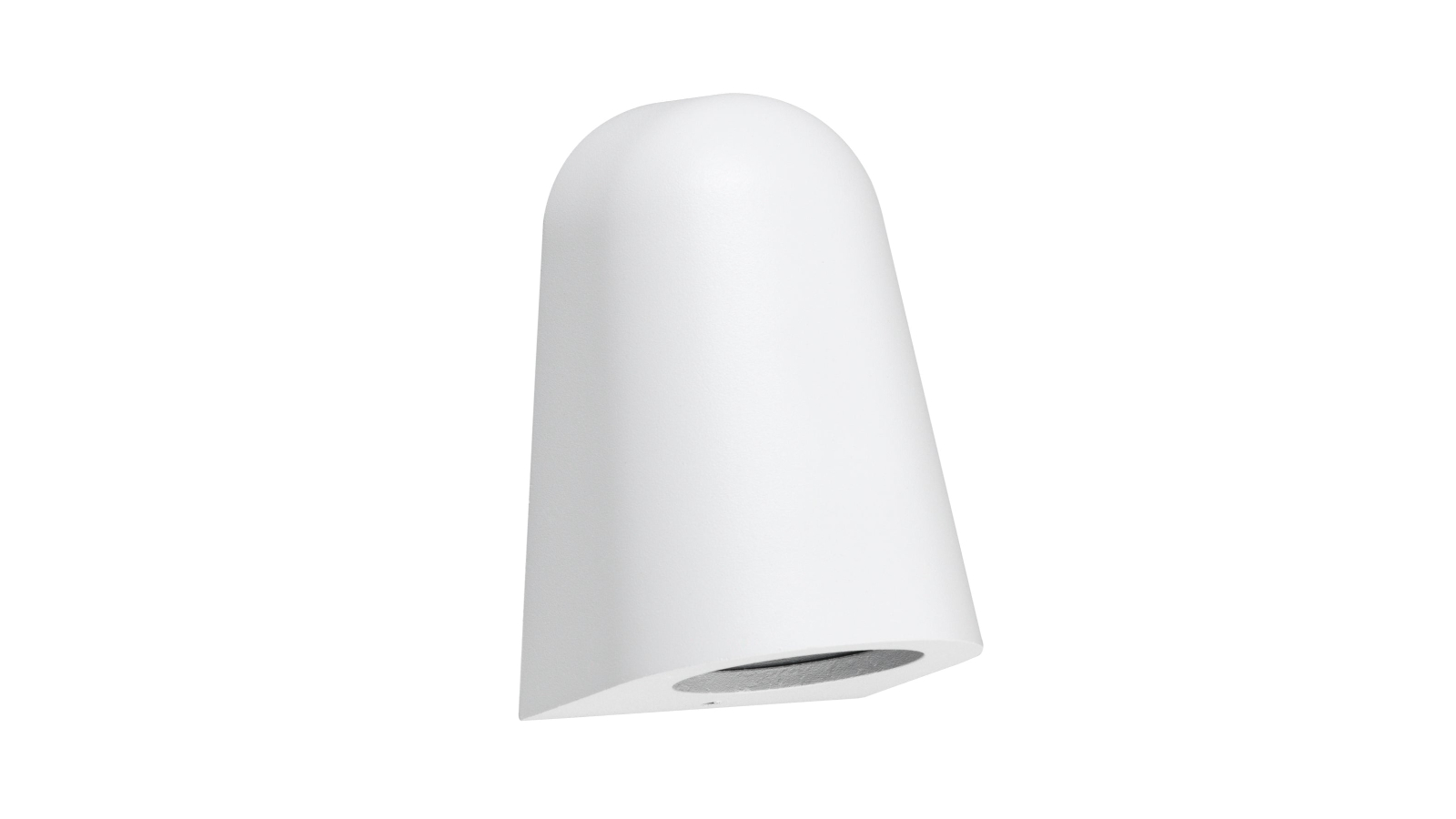 CLA 12V Torque Exterior IP65 MR16 Surface Mounted Powder Coated Wall Light - White Cone