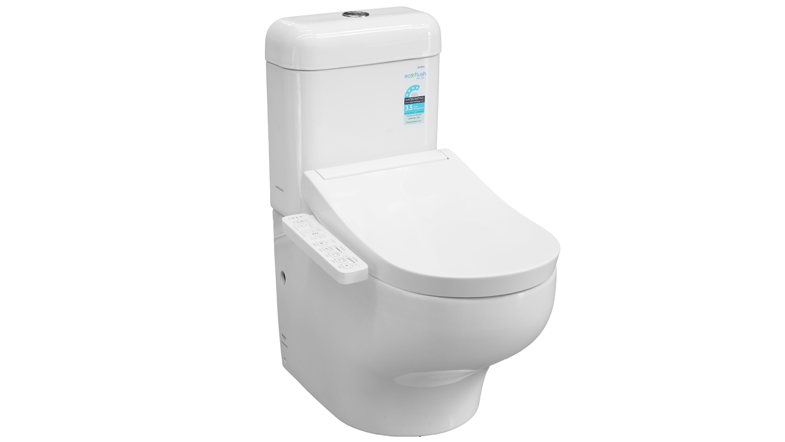 TOTO Hayon Back To Wall Toilet Suite with S2 D-Shape Washlet
