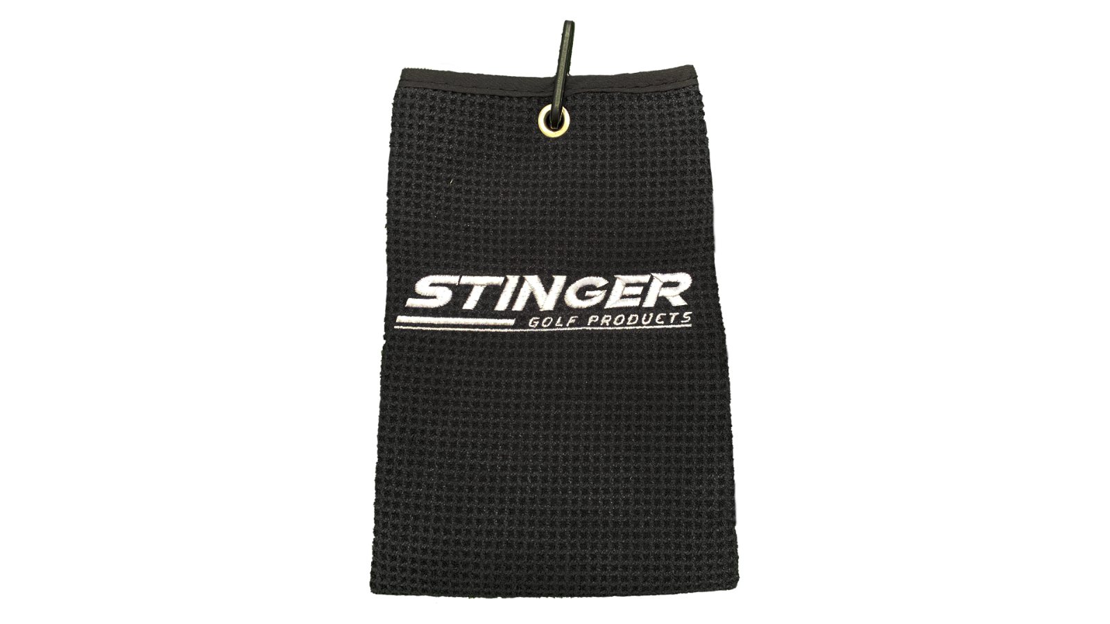 Stinger Golf Microfibre Towel - Black