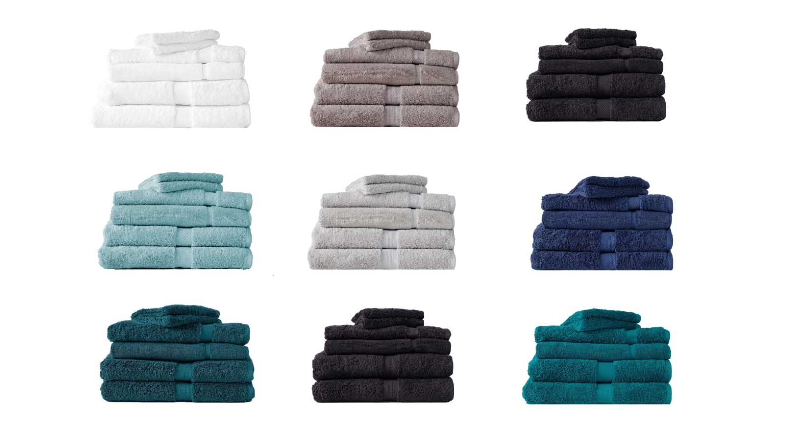 Canningvale Royal Splendour Bath Towel 6 Piece Set
