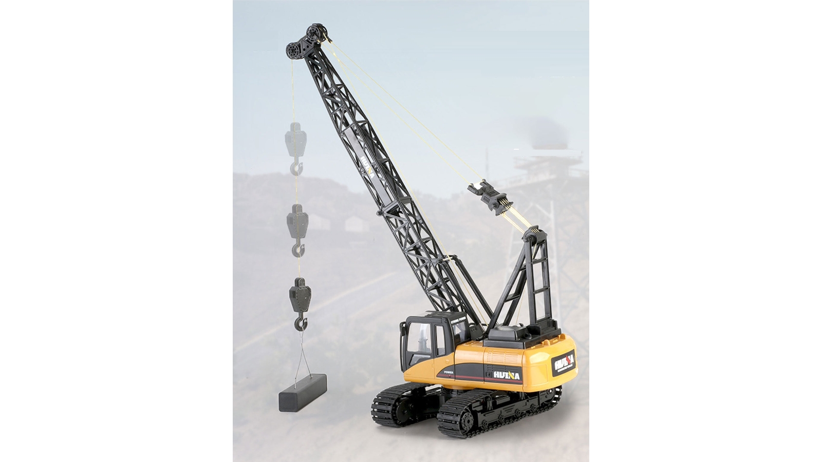 Huina 15-Channel Remote Control Crawler Crane Harvey Norman