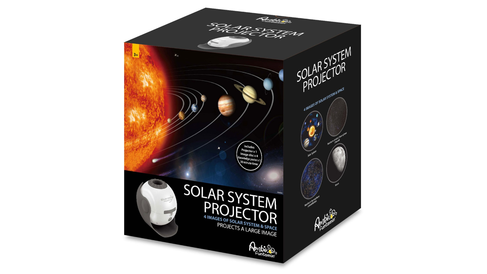 Kenisy Solar System Star Night Light Projector Stem Toy