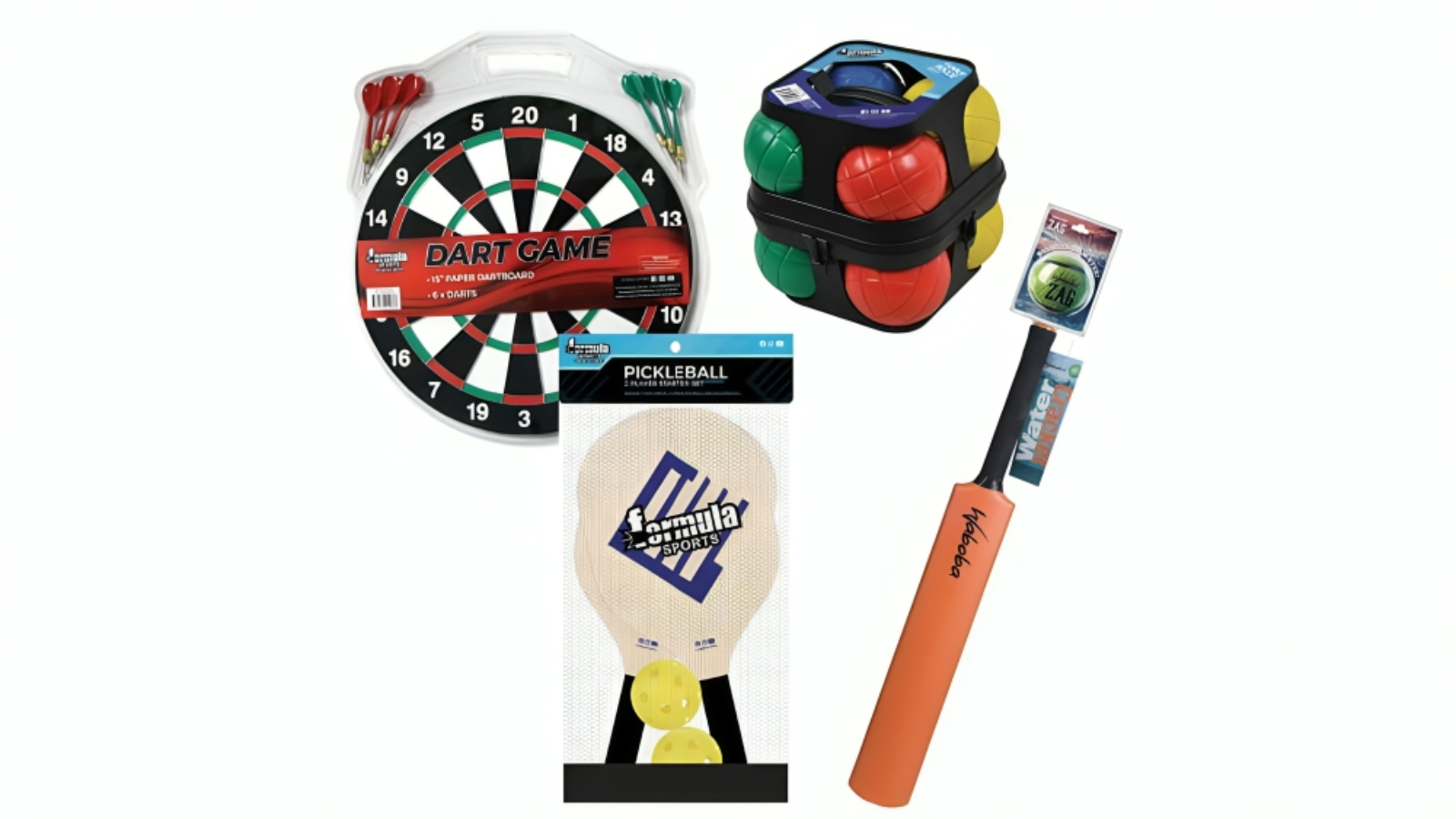 Formula Sports Cricket Pickleball Bocce Bundle