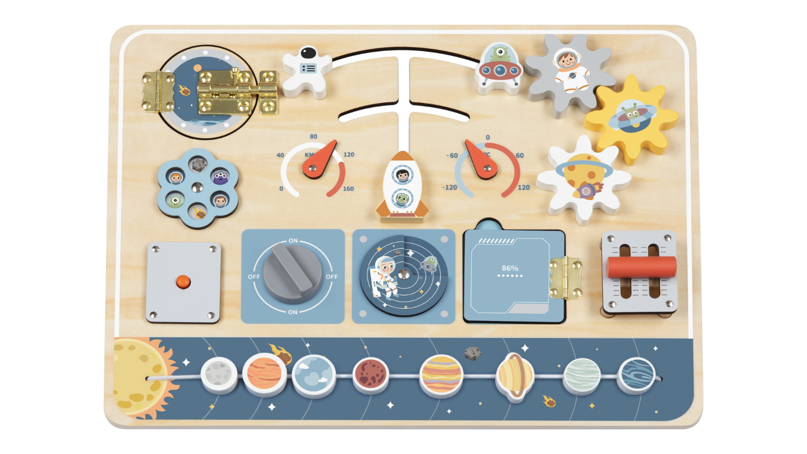 Tooky Toy Space Busy Board
