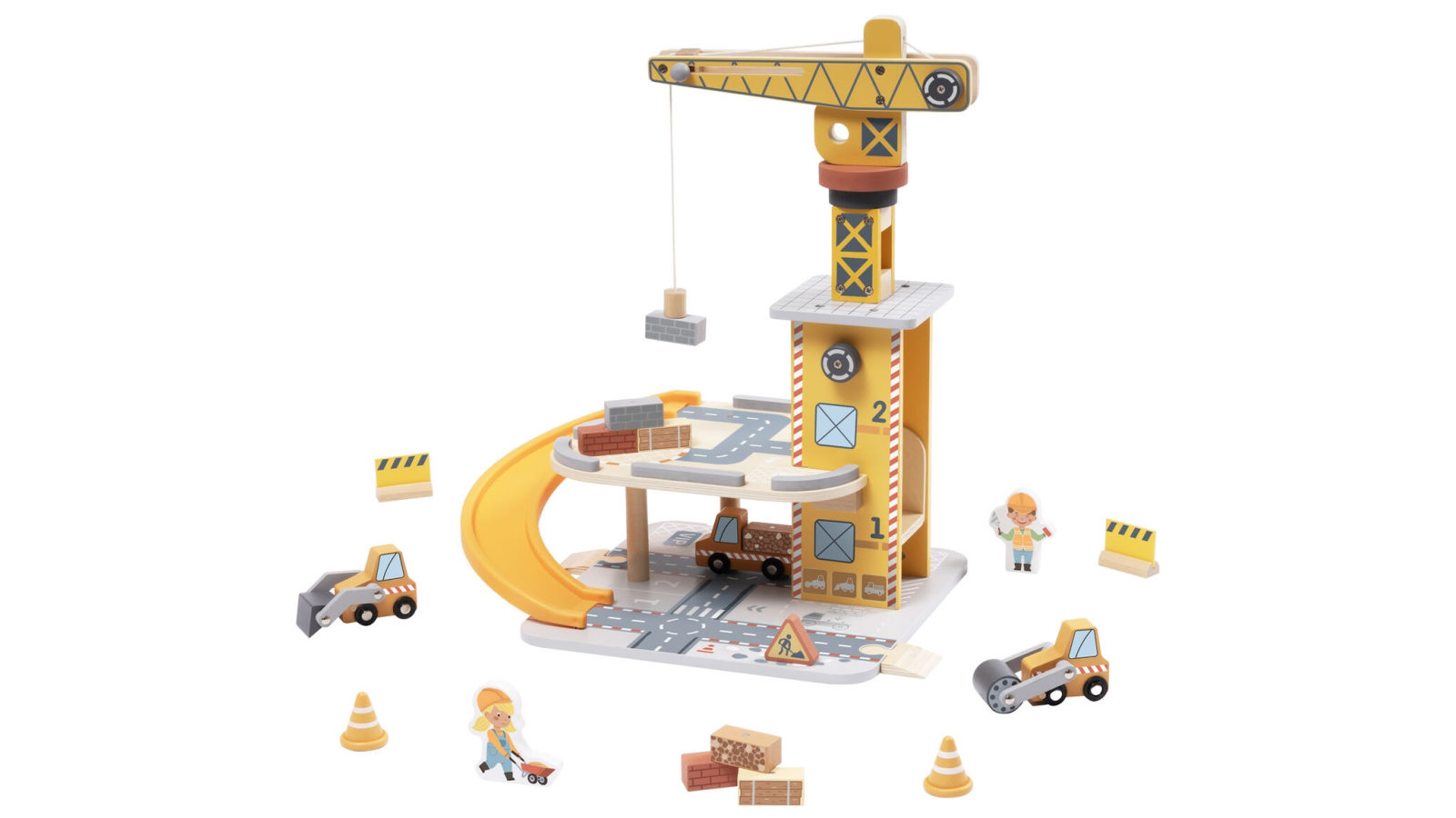 Tooky Toy Port Crane Set