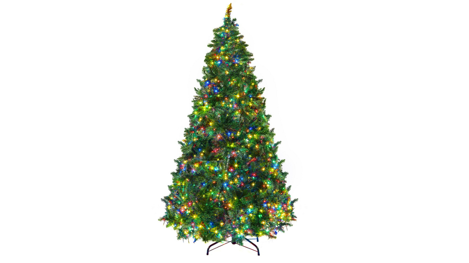Jingle Jollys Multi-Coloured Decoration Christmas Tree - 210cm