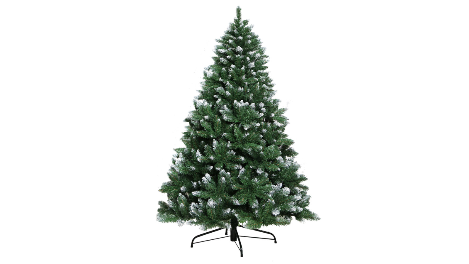 Jingle Jollys Christmas Tree 210cm Snowy Green 1000 Tips
