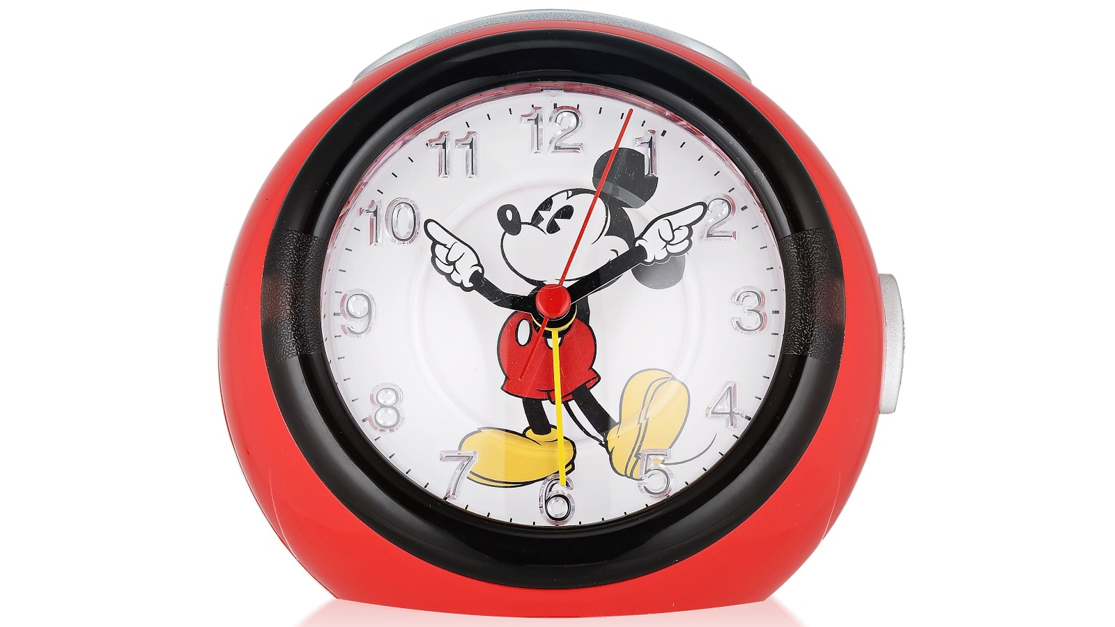 Disney Mickey Musical Alarm Clock - Red