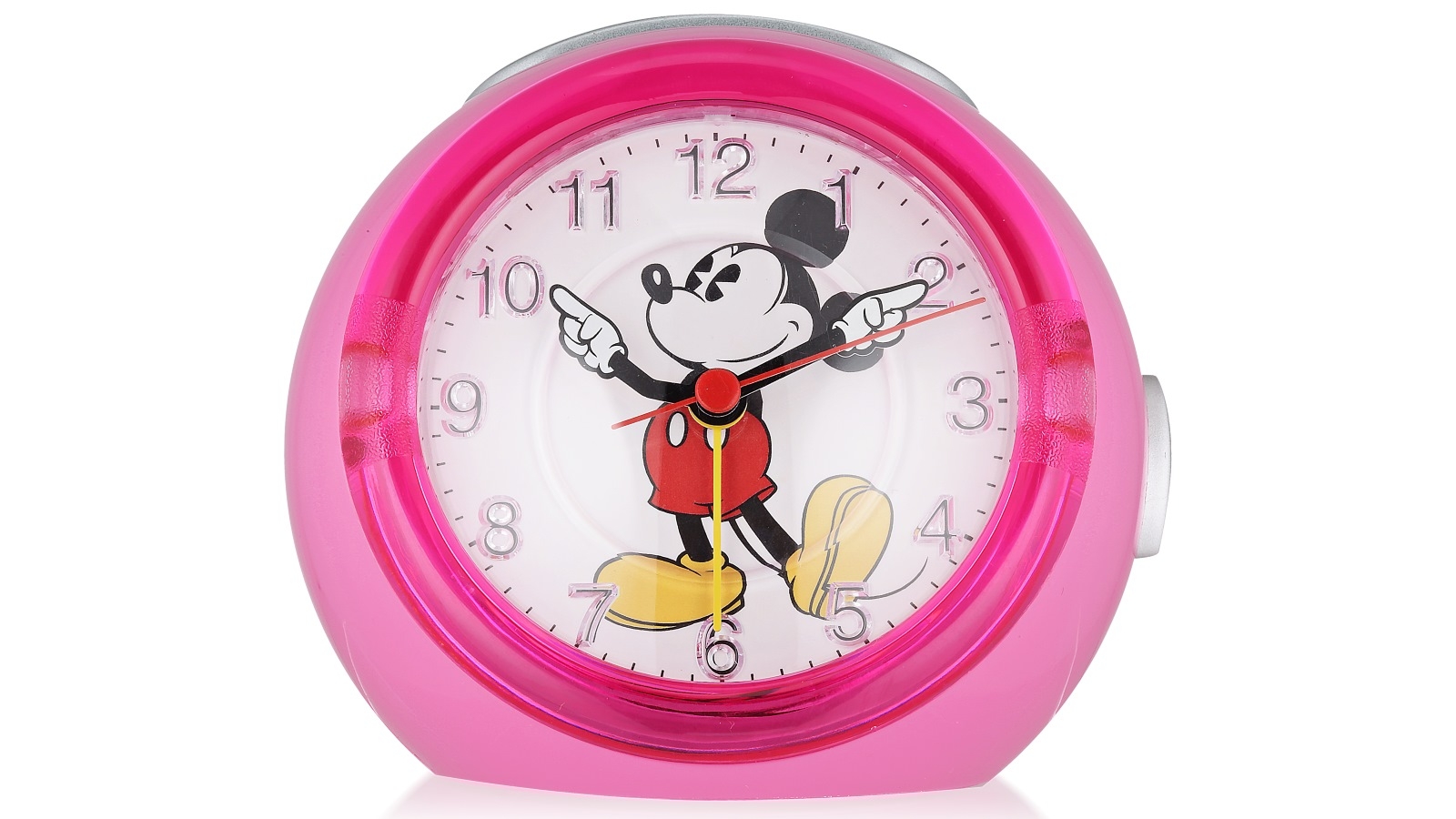 Disney Mickey Musical Alarm Clock - Pink
