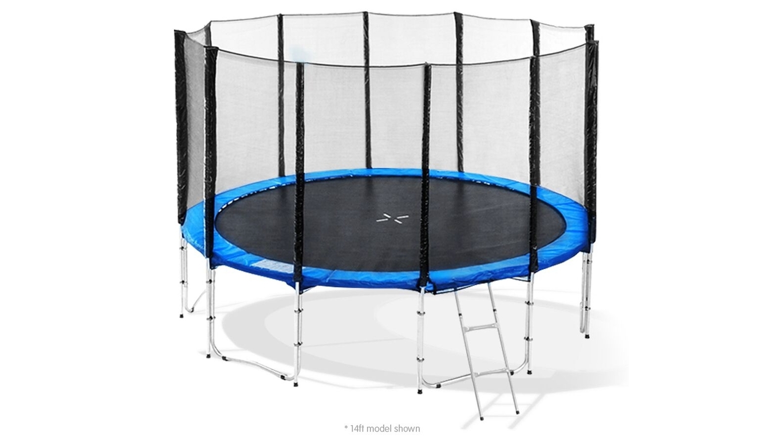 Kahuna Blizzard 10ft Blue Trampoline
