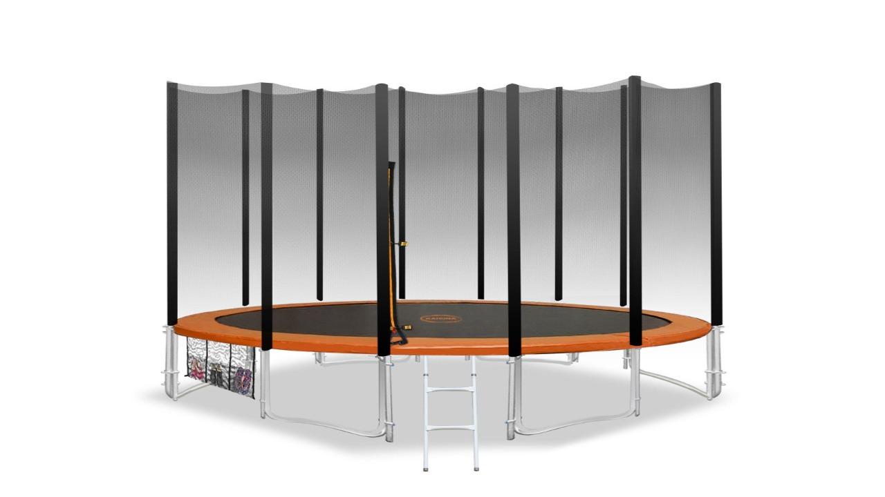 Kahuna 14ft Blizzard Trampoline - Orange