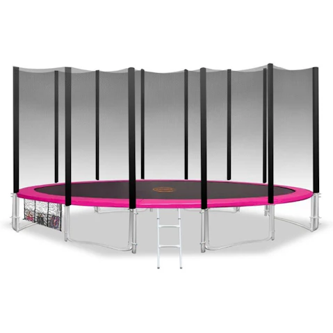 Kahuna 16ft Blizzard Trampoline Outer Net Pad - Pink