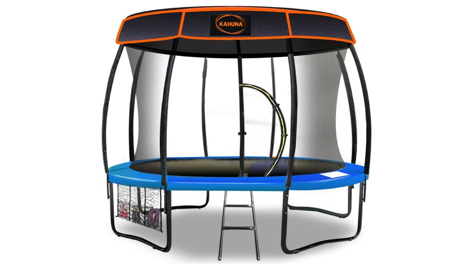 Kahuna 14ft Trampoline with Roof - Blue