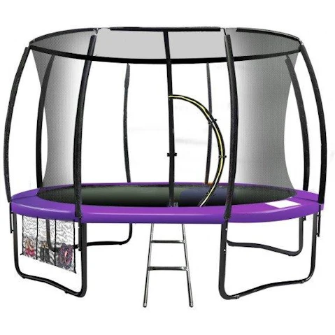 Kahuna 14ft Trampoline - Purple
