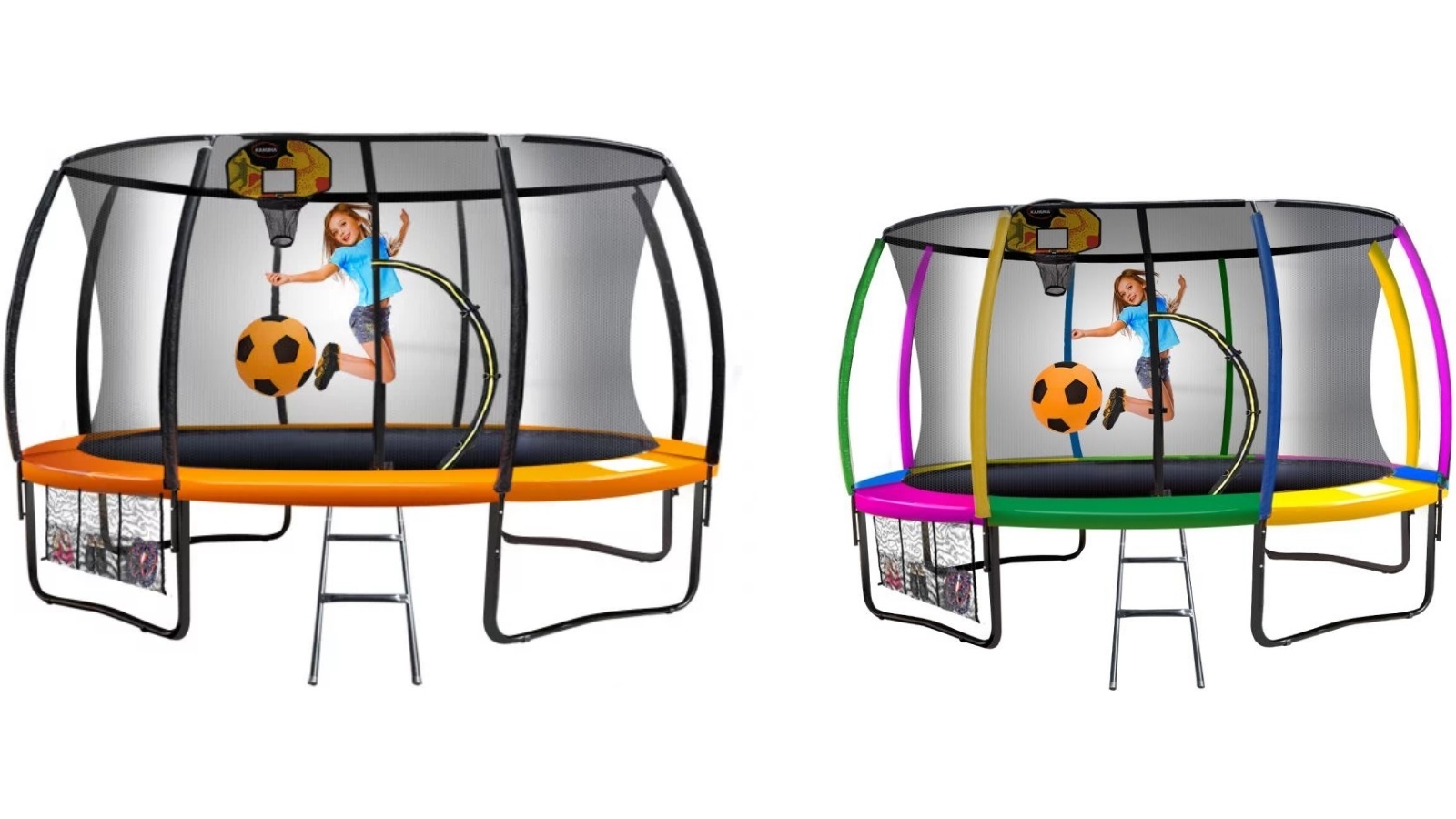 Kahuna 16ft. Basketball Trampoline