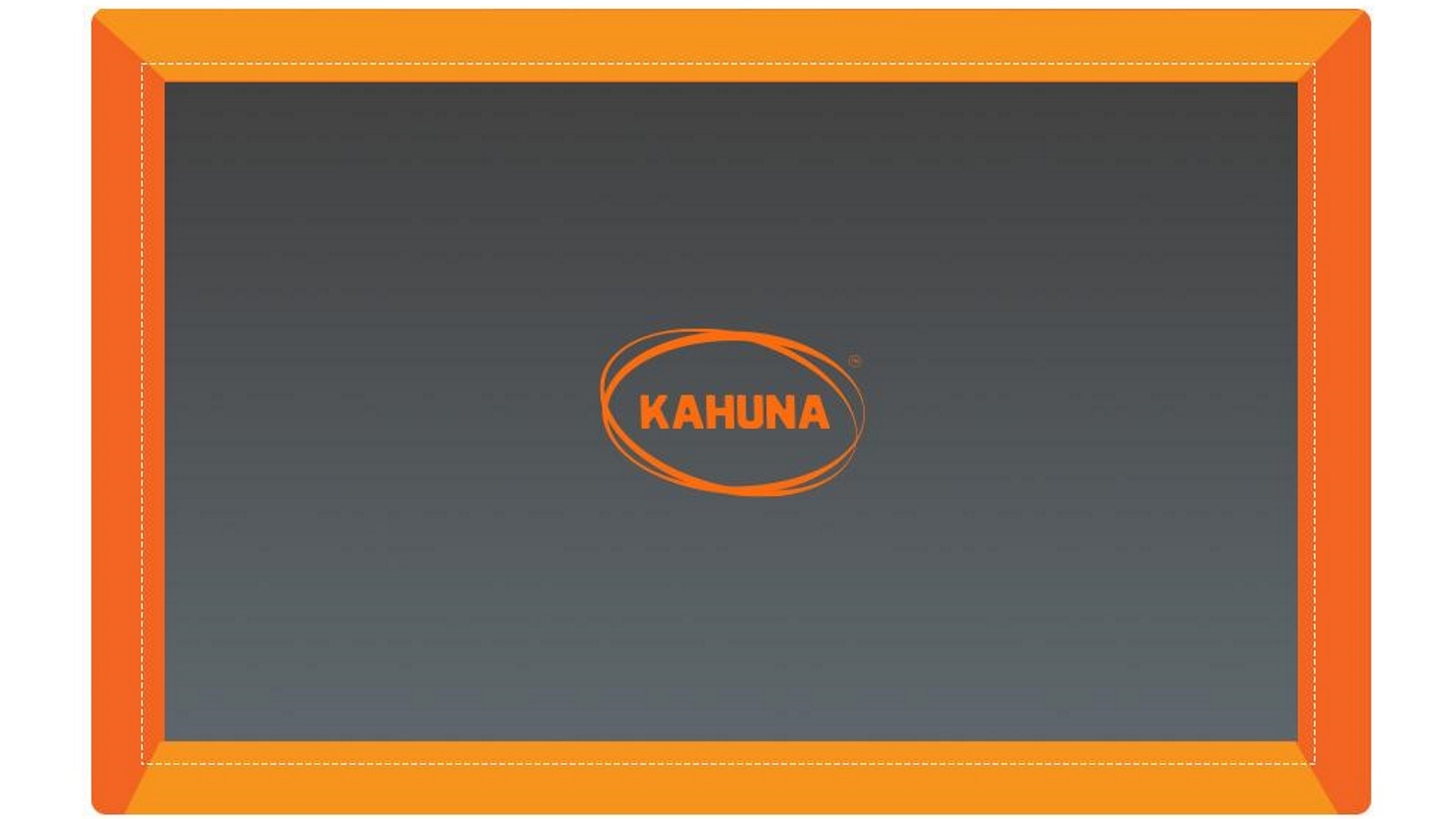 Kahuna 6ft x 9ft Trampoline Pad - Orange