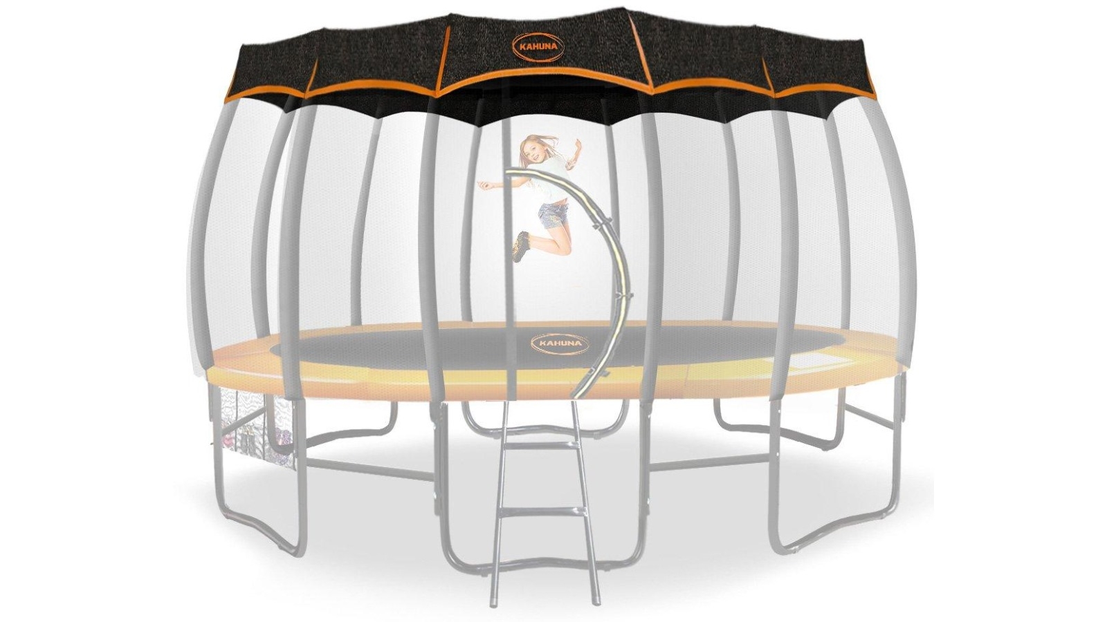 Kahuna 12ft Removable Twister Trampoline Roof Shade Cover