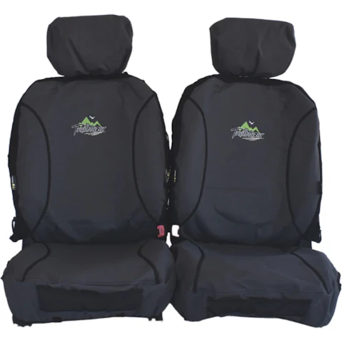 Trailblazer Universal Size Canvas Seat Cover - Grey