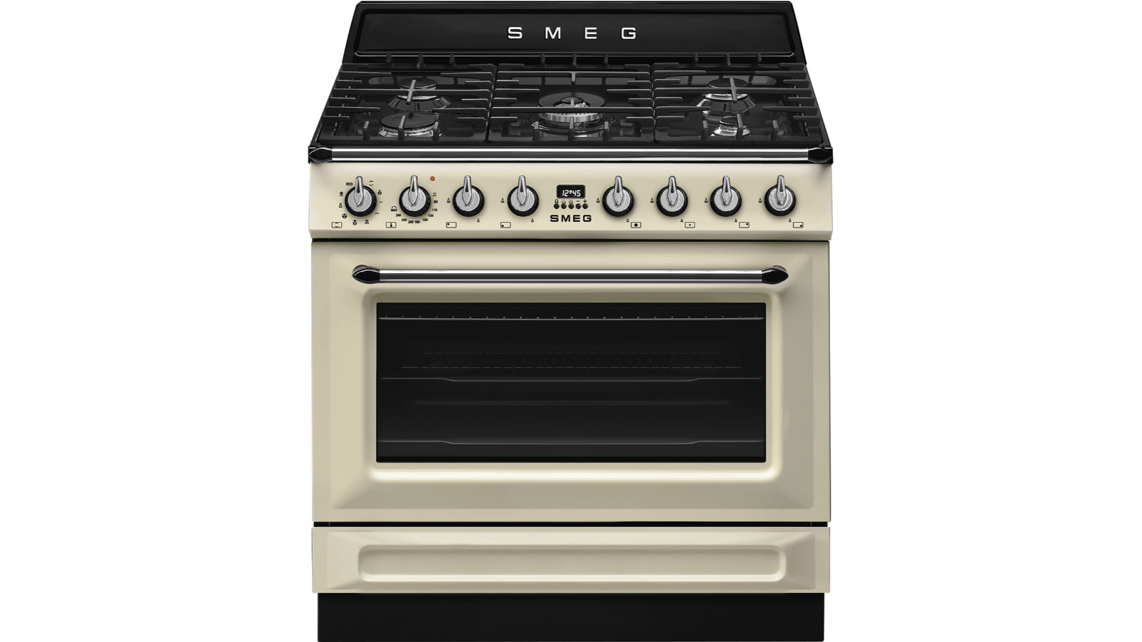 Smeg 90cm Victoria Gas Freestanding Cooker - Cream