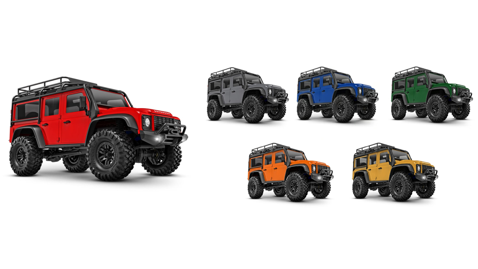Traxxas TRX-4M Land Rover Defender RC Rock Crawler Toy