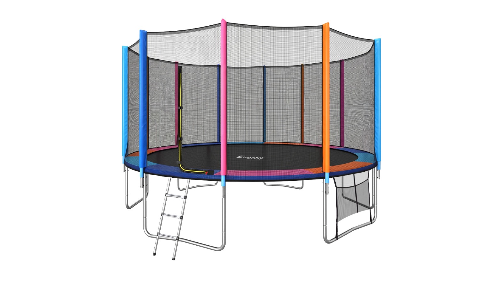 Everfit Kids Trampoline Rebounder with Enclosure Net and Bag - 16ft