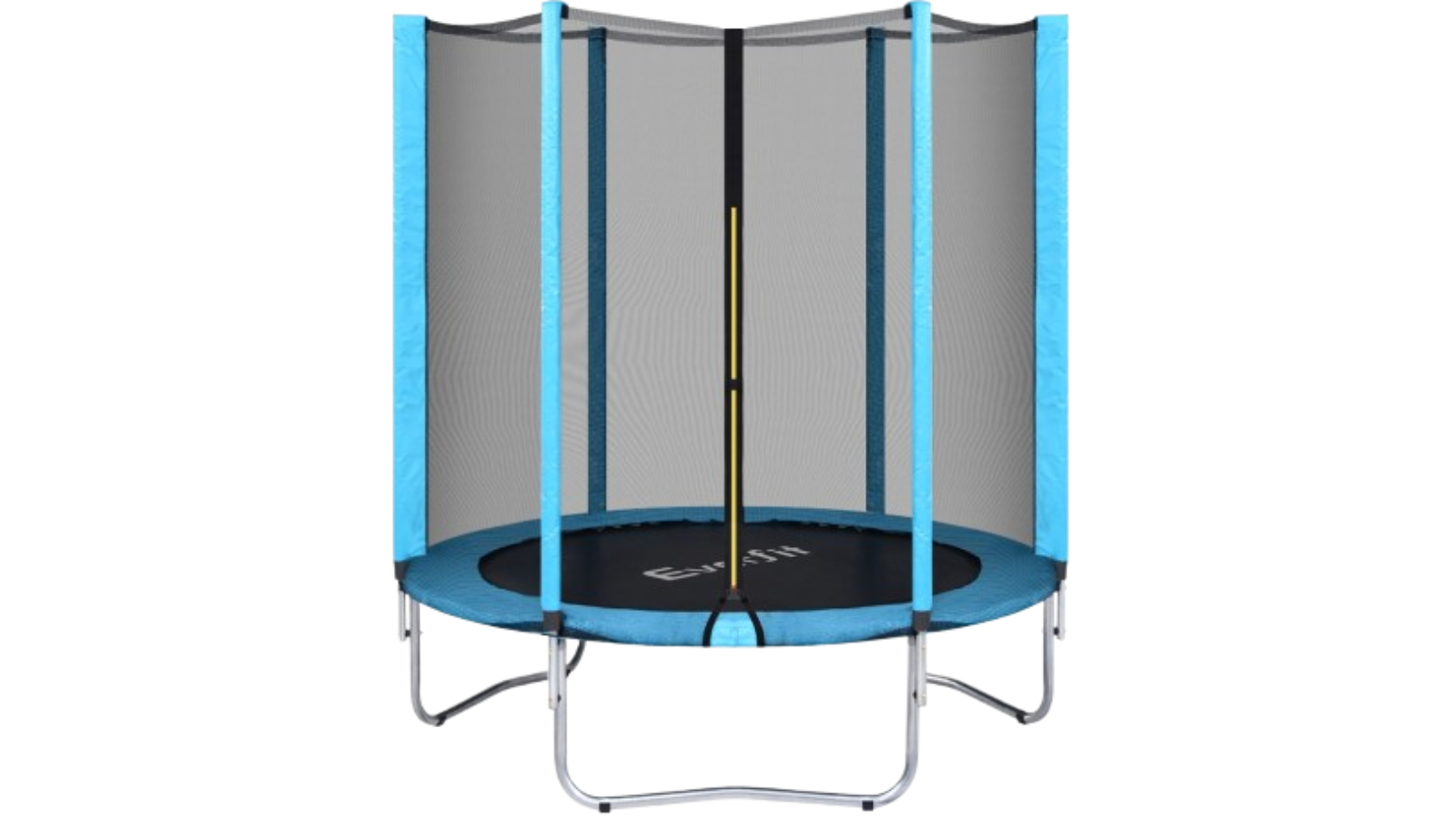 Everfit 6ft Kids Safety Net Pad Round Trampoline - Blue