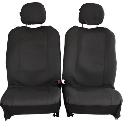My Car Canvas Seat Cover for Ford Ranger Dual Cab 2006-2011 - Grey