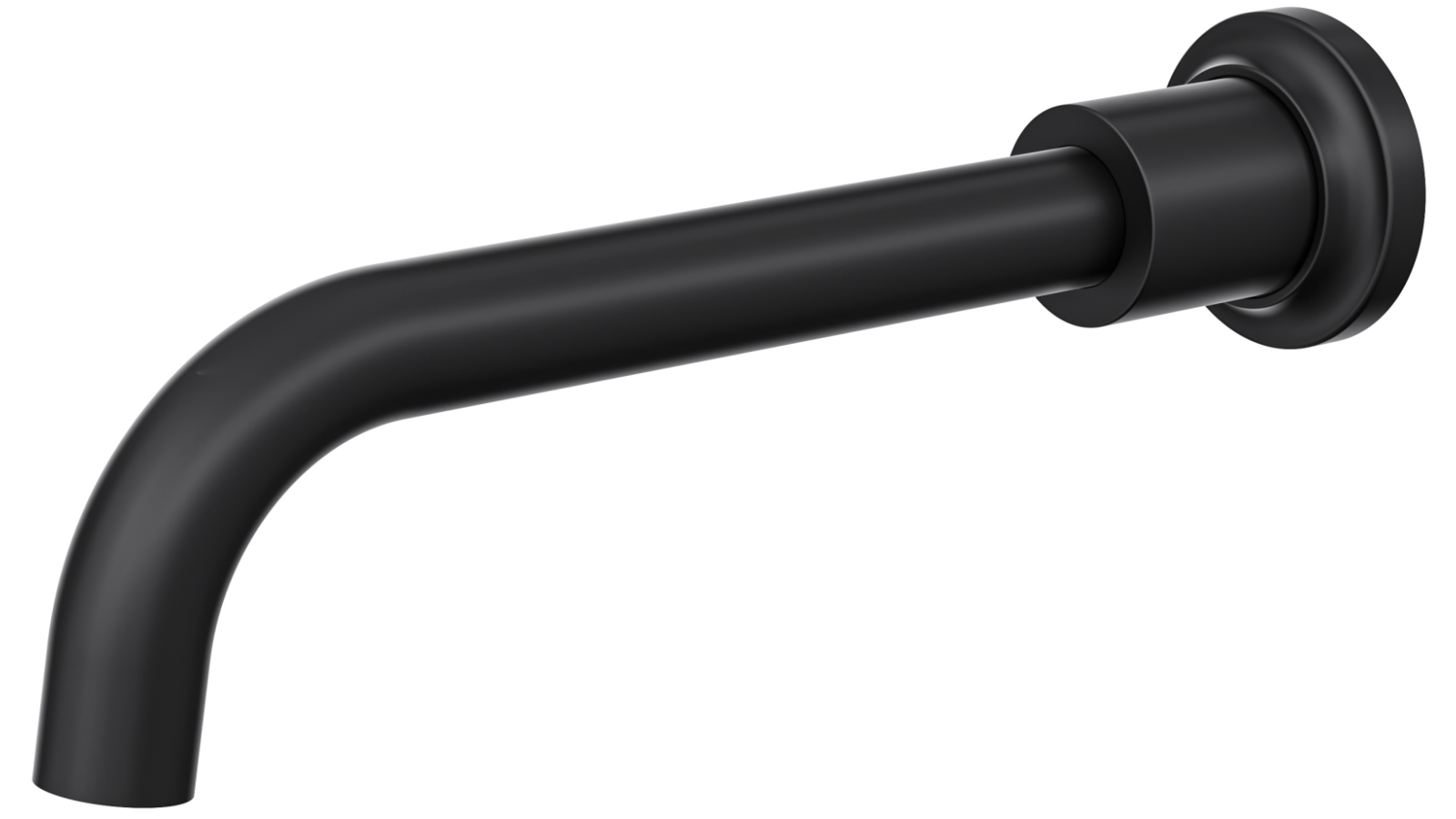 Linsol Tre Bath Spout - Matte Black
