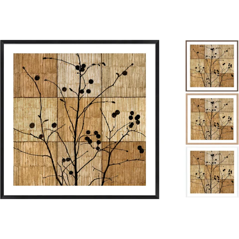 La Grolla Tree Silhouette I Frame Wall Art