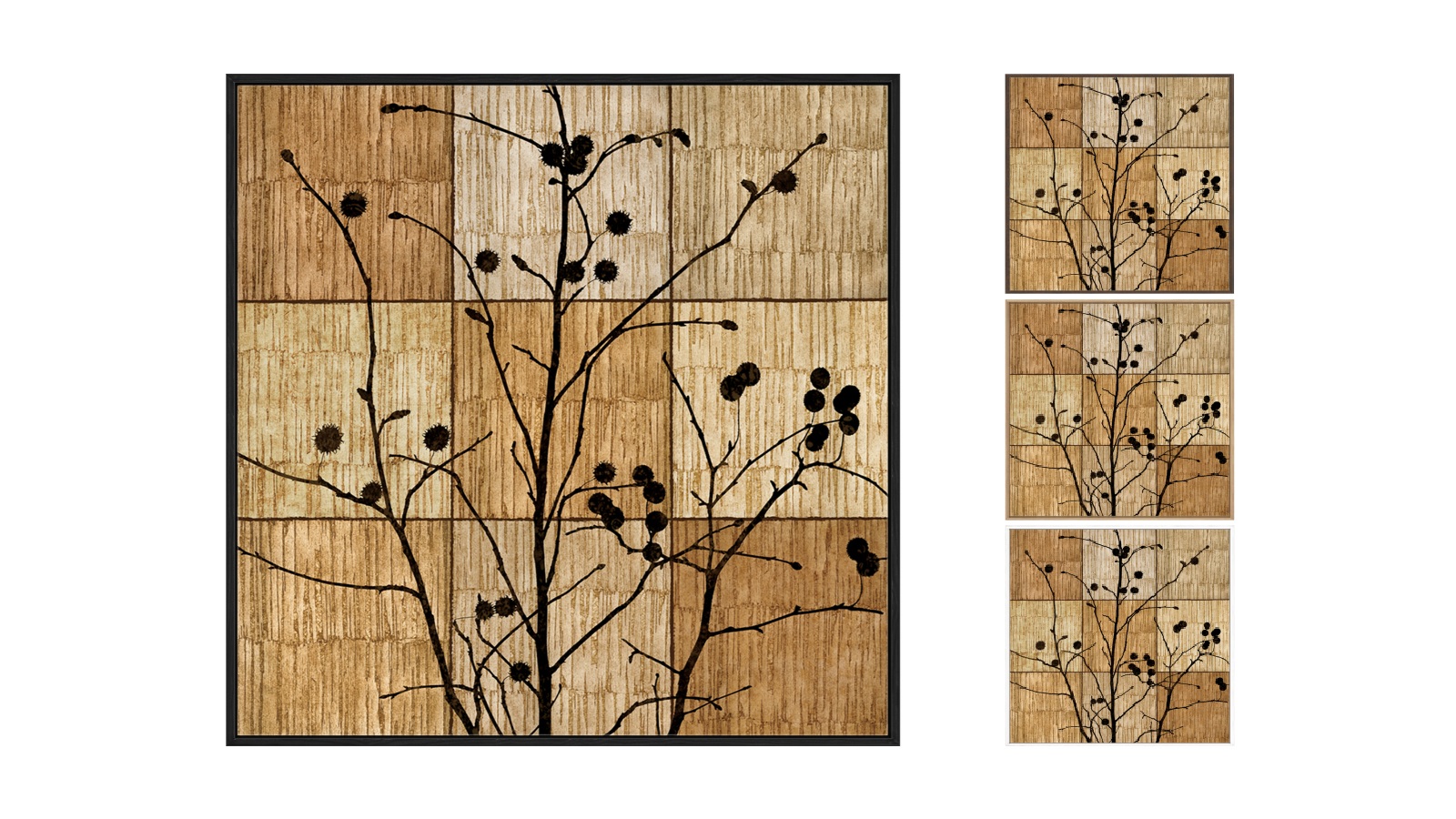 La Grolla Tree Silhouette I Gallery Wall Art