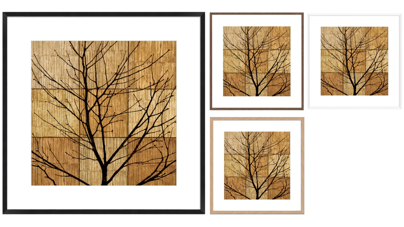 La Grolla Tree Silhoutte II Frame Wall Art