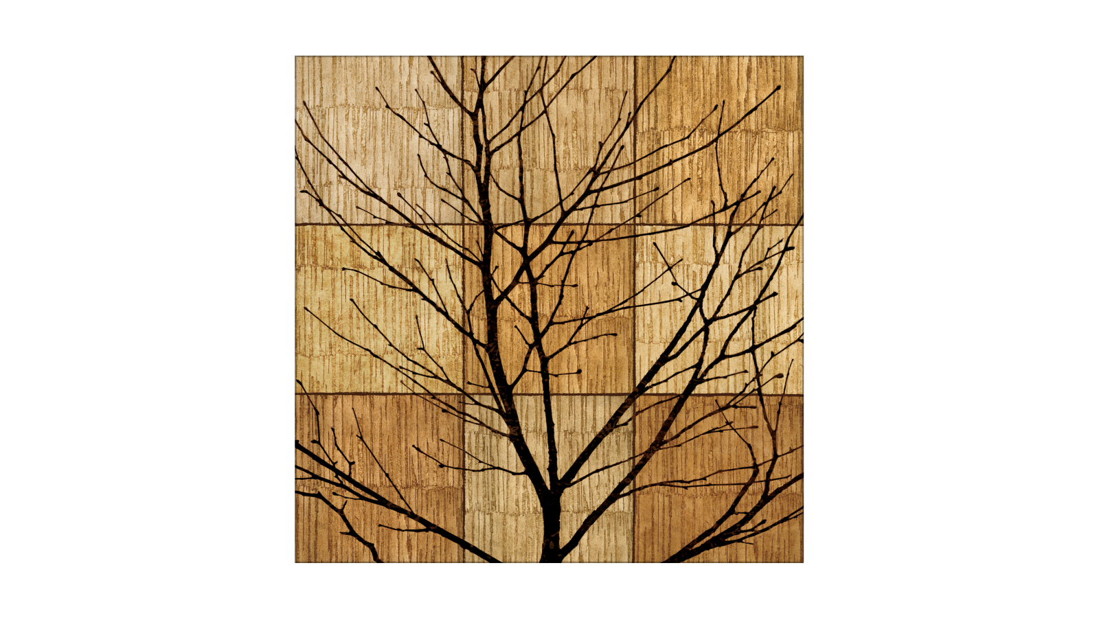 La Grolla Tree Silhoutte II Unframed Canvas Wall Art