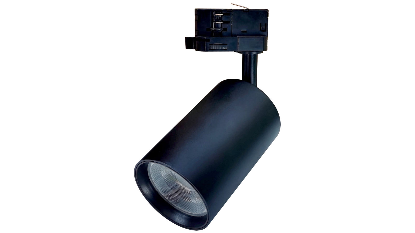 CLA Lighting 4 Wire 3 Circuit LED Tri-CCT Dimmable Adjustable Track Head - Black