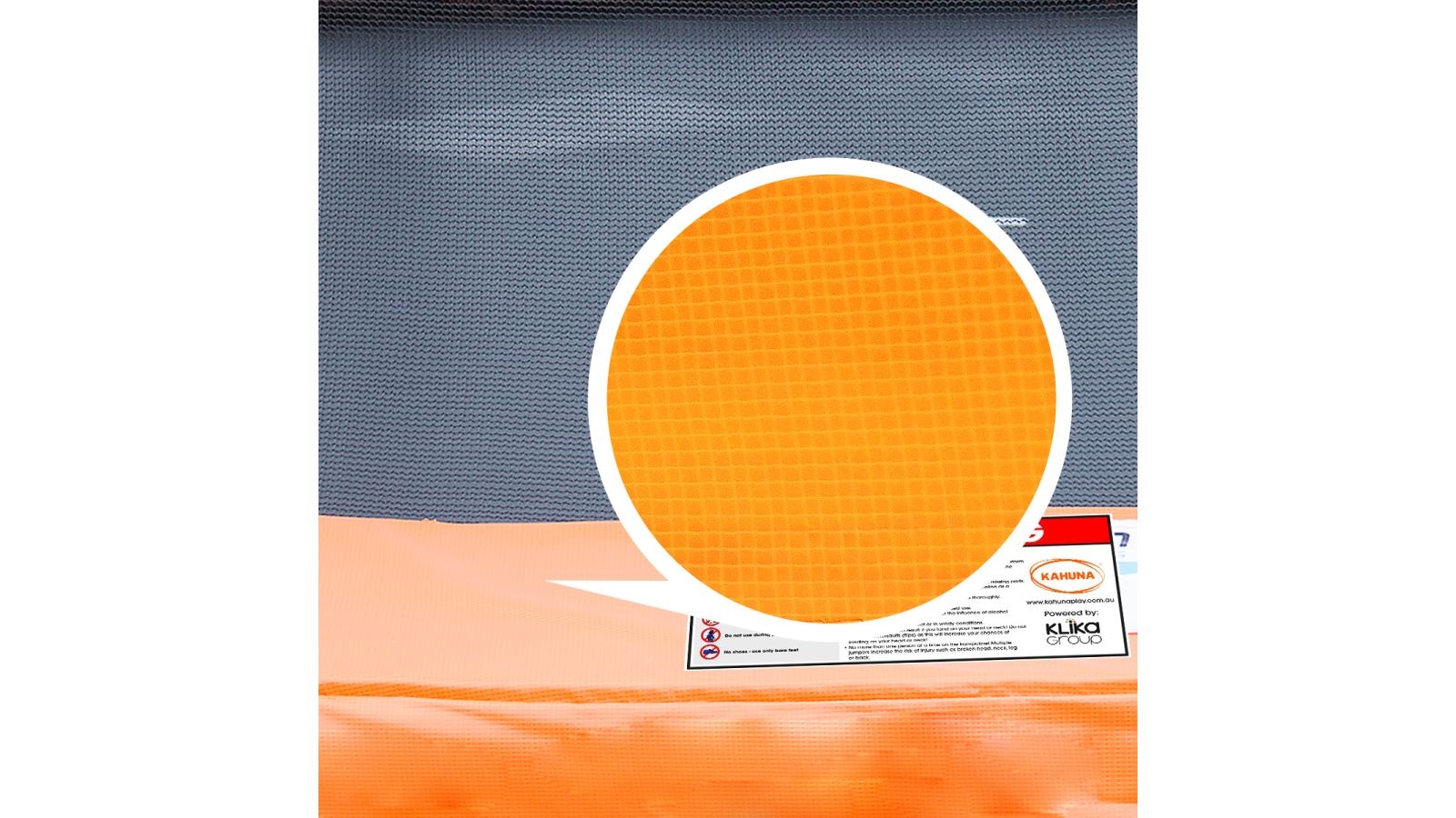 Kahuna Twister 8ft Springless Trampoline with Basketball Set | Harvey ...