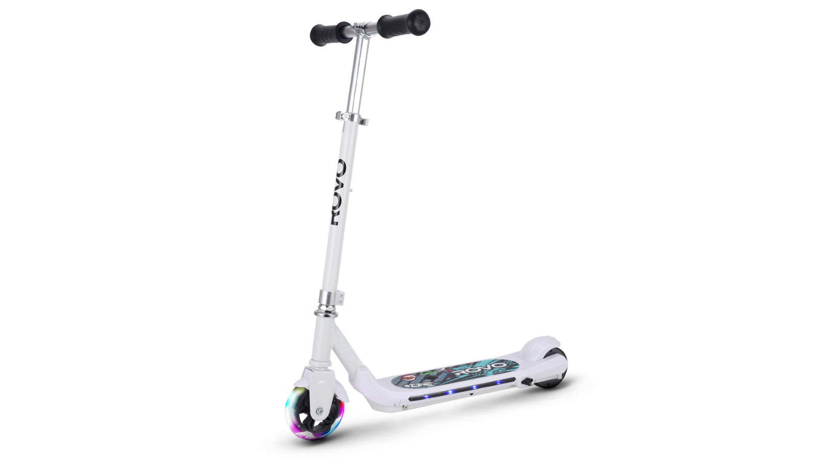 Rovo Kids Electric Scooter - White