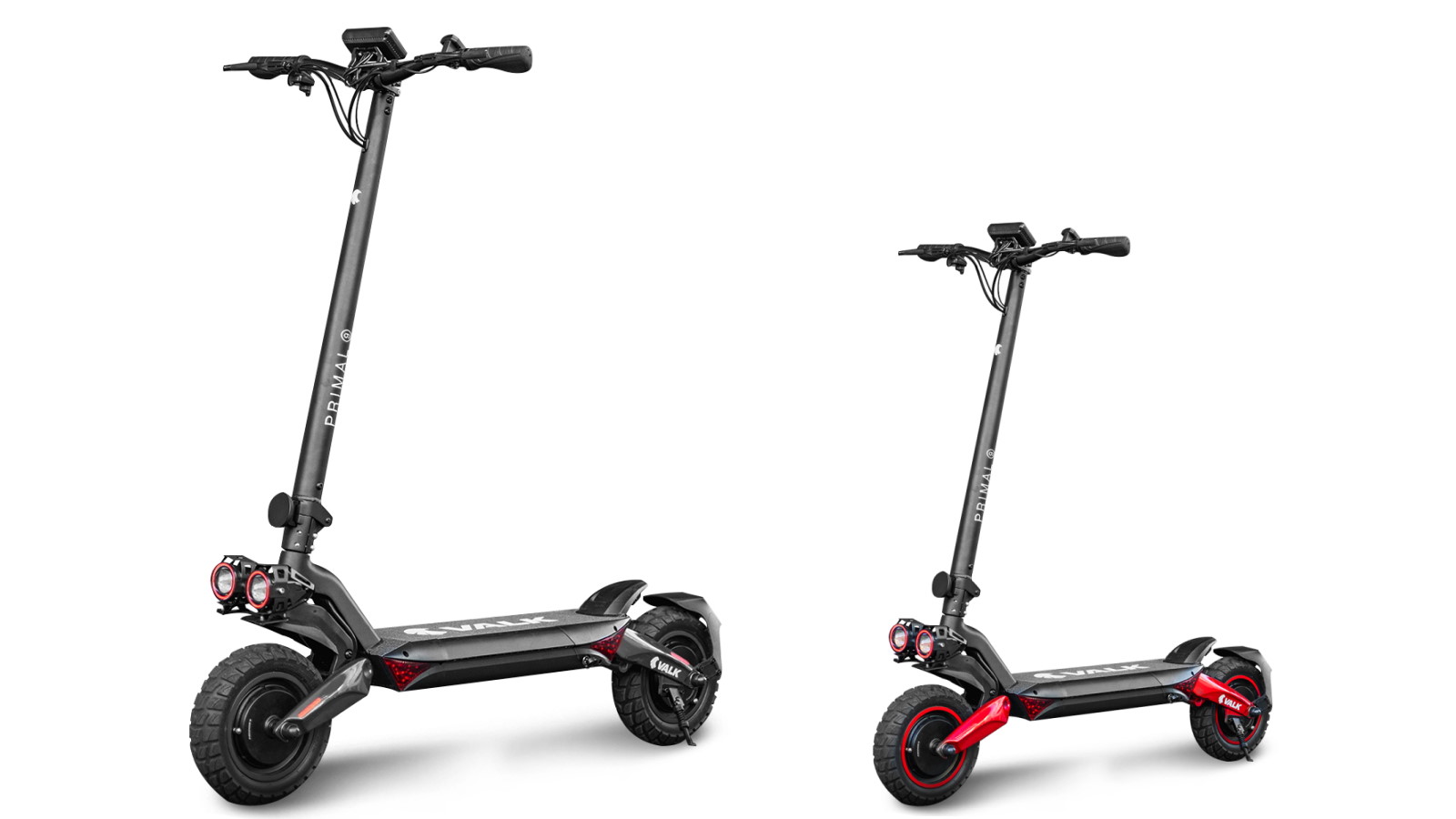 Valk Primal 9 Dual Motor 1600W Extreme Hill Climbing Electric Scooter