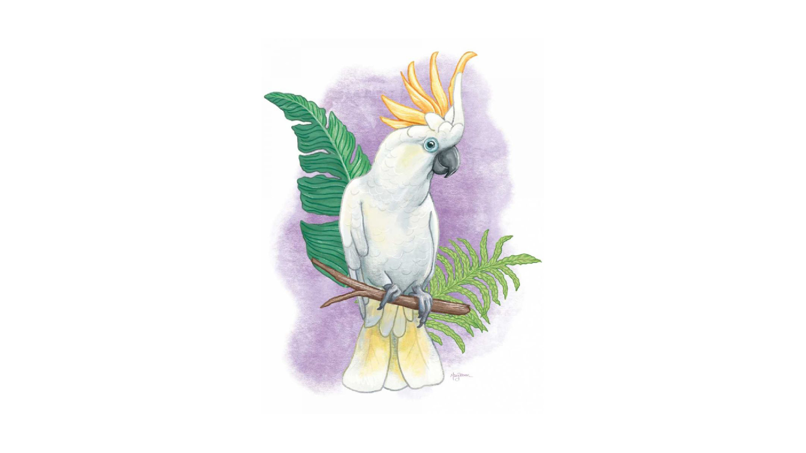 La Grolla Tropical Flair III Unframed Canvas Wall Art