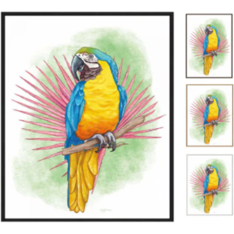 La Grolla Tropical Flair I Gallery Wall Art