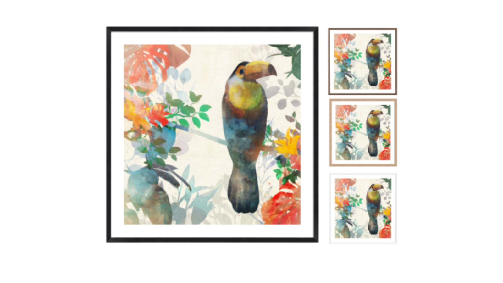 La Grolla Tropical King I Frame Wall Art