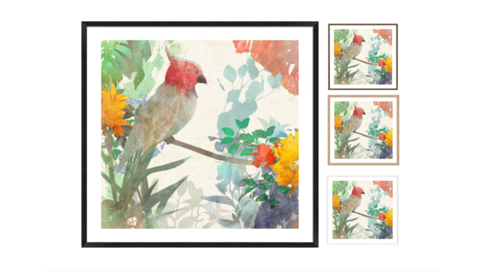La Grolla Tropical King II Frame Wall Art