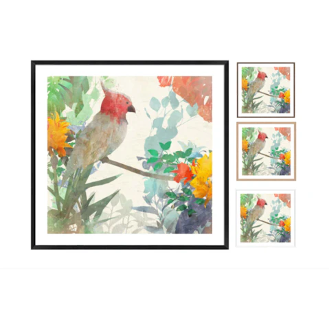 La Grolla Tropical King II Frame Wall Art