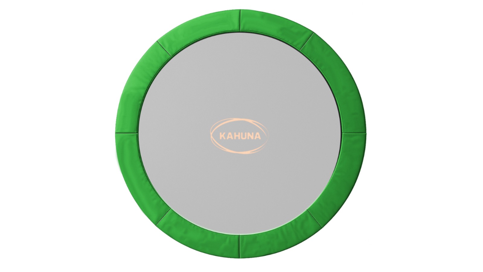 Kahuna Round 6-Poles Trampoline Replacement Safety Pad and Net - Green
