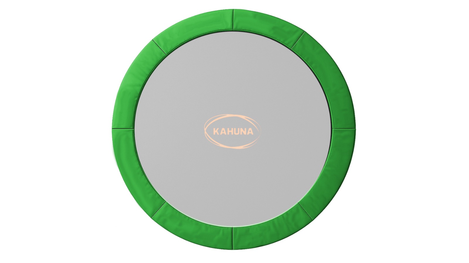Kahuna 12-Pole 14ft Trampoline Replacement Safety Pad and Net Round - Green