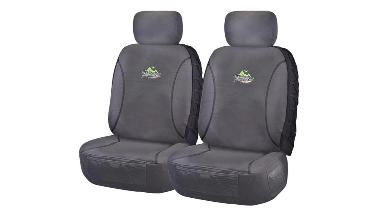 Trailblazer Canvas Seat Cover for Nissan Navara D23 1-4 Series 2015-2020 - Grey
