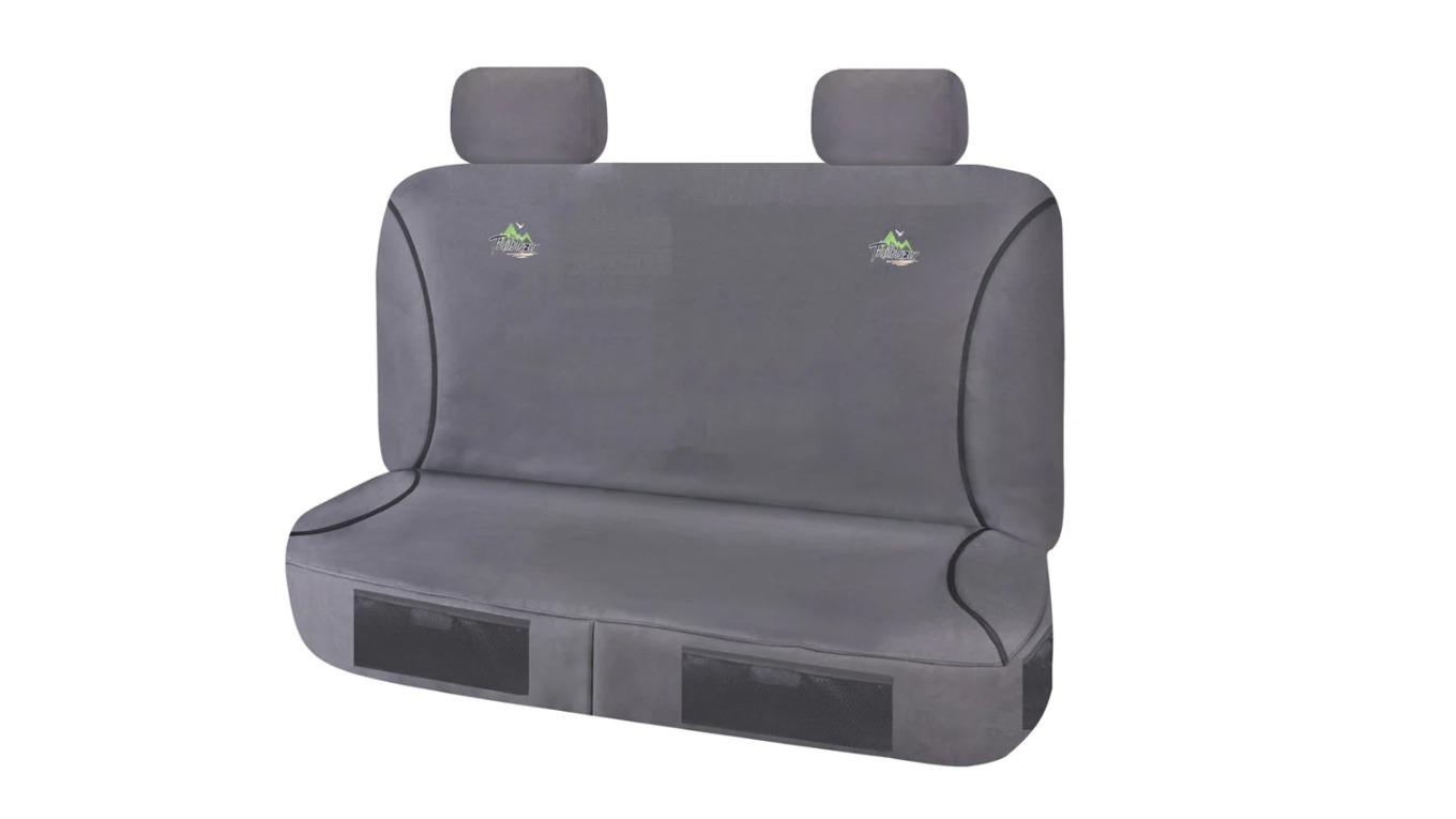 Trailblazer Canvas Seat Cover for Nissan Navara D23 1-2 Series Dual Cab 2015-2017 - Grey
