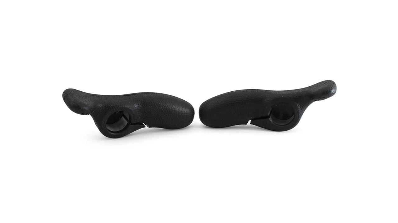 TranzX Rubber/Alloy Kraton Ergonomic Bike Handlebar End