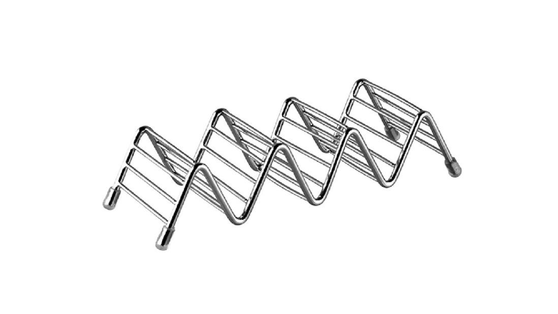 Moda Stainless Steel Reversible Wire Taco Holder
