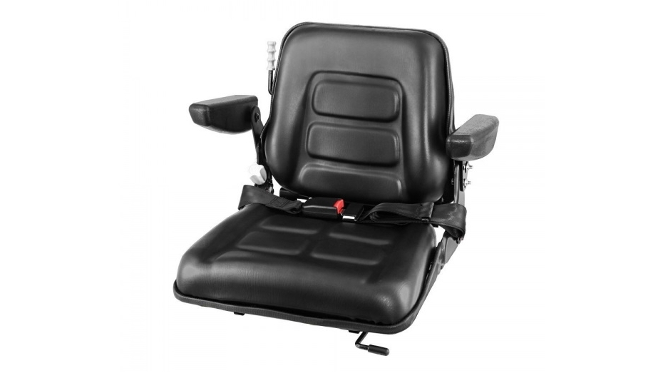 Giantz Universal Forklift Seat with Armrest