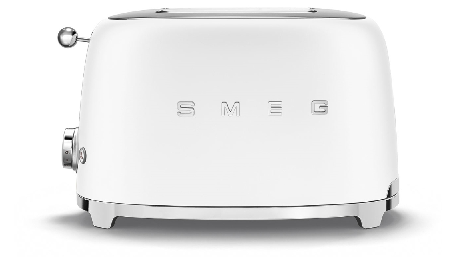 Smeg 50's Retro Style 2 Slice Toaster - Matte White 