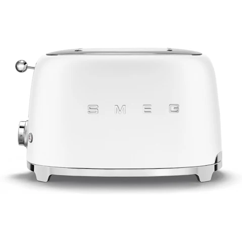 Smeg 50's Retro Style 2 Slice Toaster - Matte White
